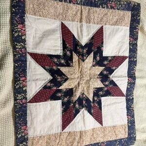 Quilted pillow case or wall hanging piece